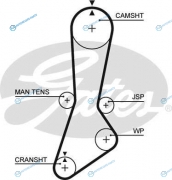 5301XS Ремень ГРМ