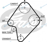 5300XS Ремень ГРМ