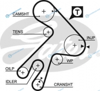 5057XS Ремень ГРМ