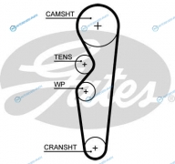 5665XS Ремень ГРМ 5665XS (8597-15665)