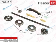 77B0010FK K Комплект цепи ГРМ