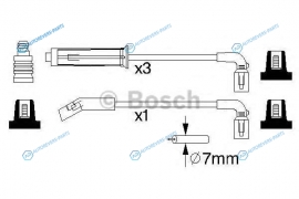 0 986 356 980 Комплект высоковольтных проводов