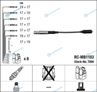 RC-MB 1103_к-кт проводов!| MB C208|A208|W210|W211|W163|W220 4.3-5.4 98>