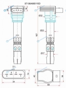 ST-06A905115D Катушка зажигания VAG A3A4A6OCTAVIA 97-10SUPERB 01-08BORA 00-05PASSAT 00-05POLO 1.8T