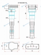 ST-06C905115L Катушка зажигания VAG A4 01-04A6 01-05A8 03-06