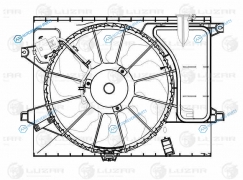 LFK 0819 Эвентилятор охл.
