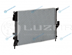 LRc RELo08139 Радиатор охл. для ам Lada Largus (12-)Renault Logan (08-) AC