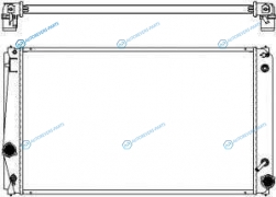 34618518 Радиатор системы охлаждения