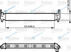 735310 Радиатор системы охлаждения