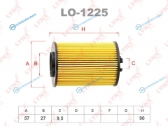 LO-1225 Вставка фильтра масляного
