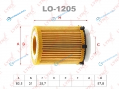 LO-1205 Фильтр масляный (вставка)