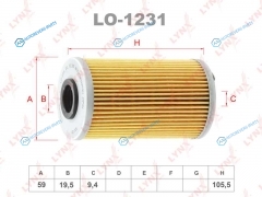 LO-1231 Картридж масляного фильтра