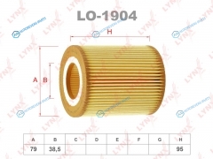 LO-1904 Фильтр масляный (вставка)