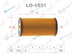 LO-1531 Вставка фильтра масляного