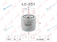 LC-251 Фильтр масляный