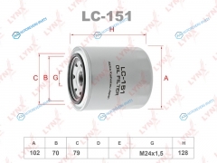 LC-151 Фильтр масляный