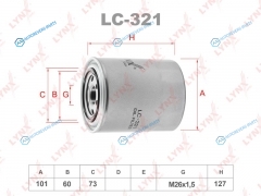 LC-321 Фильтр масляный
