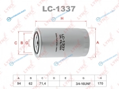 LC-1337 Фильтр масляный