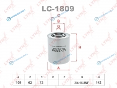 LC-1809 Фильтр масляный