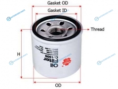 C1809 Фильтр масляный
