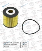 OF0210 Фильтр масляный Avantech