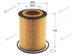 ST-11427512300 Фильтр масляный (картридж) BMW 3 E36465 E39E60E617 E38E65E66X3 E83X5 E53
