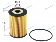 ST-AY110-NS002 Фильтр масляный (картридж) NISSAN ATLAS F24ELGRAND E50SAFARI Y61TERRANO R50 ZD30DDTIURVAN E25 ZD