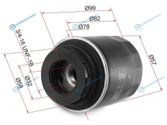 ST-03C115561D Фильтр масляный AUDI A1 11-14A3 09-13VW GOLFTIGUAN 09-13JETTA 09-14PASSATPOLO 09-15 1.4SKODA
