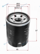 ST-MD360935 Фильтр масляный MITSUBISHI OUTLANDER 2.0 4B112.2 DI-D 4HK.4HN2.4 4B123.0 6B31DELICA 4G644G324G