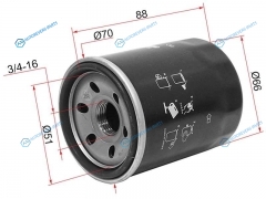 ST-16510-61A30 Фильтр масляный SUZUKI SX4 M15AM16AGRAND VITARA JB416ESCUDO J20AJ24BJIMNY M13AG13BBSWIFT G13A