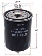 ETO-130 Фильтр масляный TOYOTA UZFE.1FZFE 92-