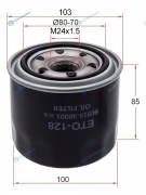ETO-128 Фильтр масляный TOYOTA 1C.2C.3C.1N 88-