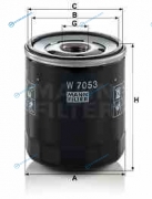 W7053 Фильтр масляный W7053