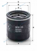 MW65 Фильтр масляный MW65
