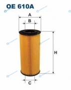 OE 610A_фильтрующий элемент масла!| MB W210|Sprinter 4-t 2.0D-3.0TD 94>