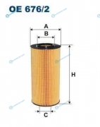 OE 676|2_фильтрующий элемент масла! (б)| DAF CF85|XF105
