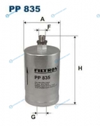 PP835 Фильтр топливный MERCEDES
