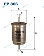 PP866 Фильтр топливный VOLVO
