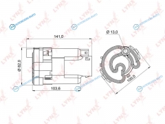 LF-991M Фильтр топливный