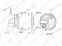LF-245M Фильтр топливный