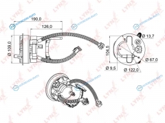 LF-951M Фильтр топливный