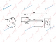 LF-976M Фильтр топливный
