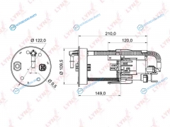LF-954M Фильтр топливный