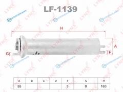 LF-1139 Фильтр топливный