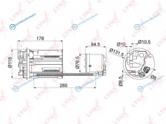LF-1004M Фильтр топливный