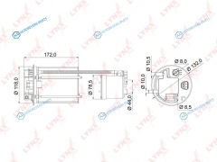 LF-985M Фильтр топливный