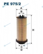 PE9752 Фильтр топливный PE9752