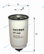 PP 848|2_фильтр топливный!|Ford Transit 2.0DI-3.2TDCi 00>