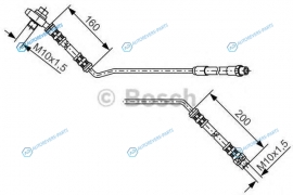 1 987 476 055 Шланг тормозной | зад прав