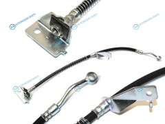 ST-58731-1R000 Шланг тормозной передний (Таиланд) HYUNDAI SOLARISACCENT 11-I20 14-KIA RIO 11- LH